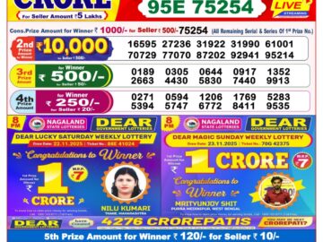 Dhankesari Result Today 8 PM Lottery Sambad 17/01/26