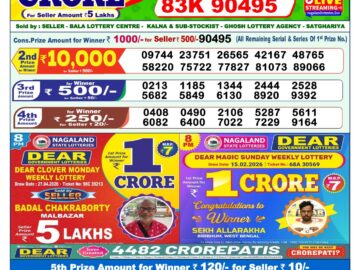 Dhankesari Result Today 1 PM Lottery Sambad 28/04/26