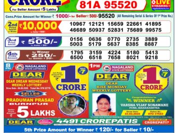 Dhankesari Result Today 1 PM Lottery Sambad 07/05/26