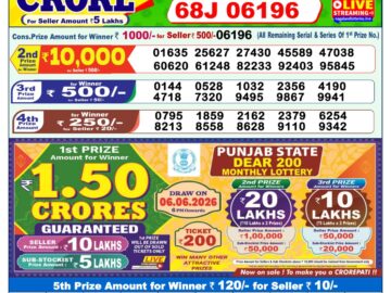 Dhankesari Result Today 1 PM Lottery Sambad 22/05/26