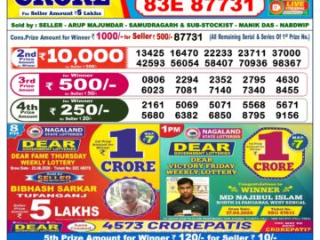 Dhankesari Result Today 6 PM Lottery Sambad 28/06/26