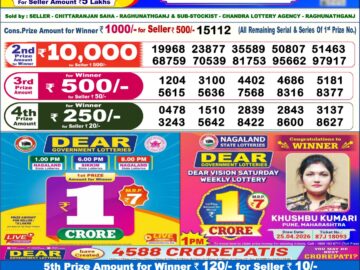 Dhankesari Result Today 6 PM Lottery Sambad 03/07/26