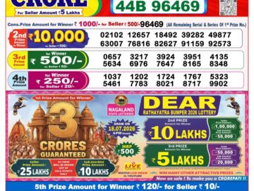 Dhankesari Today Result 8 PM Lottery Sambad 09/07/26