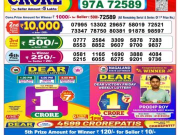Dhankesari Today Result 8 PM Lottery Sambad 11/07/26