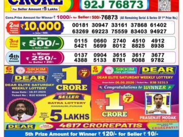 Dhankesari Today Result 8 PM Lottery Sambad 21/07/26
