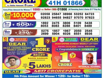 Dhankesari Today Result 1 PM Lottery Sambad 26/07/26