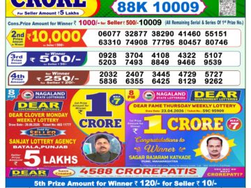Dhankesari Result Today 1 PM Lottery Sambad 02/07/26