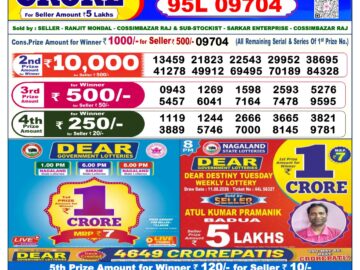 Dhankesari Today Result 6 PM Lottery Sambad 16/08/26