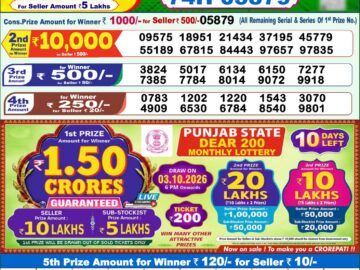 Dhankesari Today Result 1 PM Lottery Sambad 23/09/26