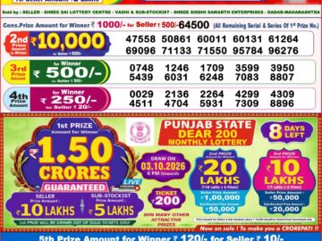 Dhankesari Today Result 8 PM Lottery Sambad 25/09/26